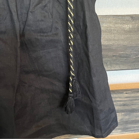Marc New York Black linen tank top NWT - Picture 2 of 8